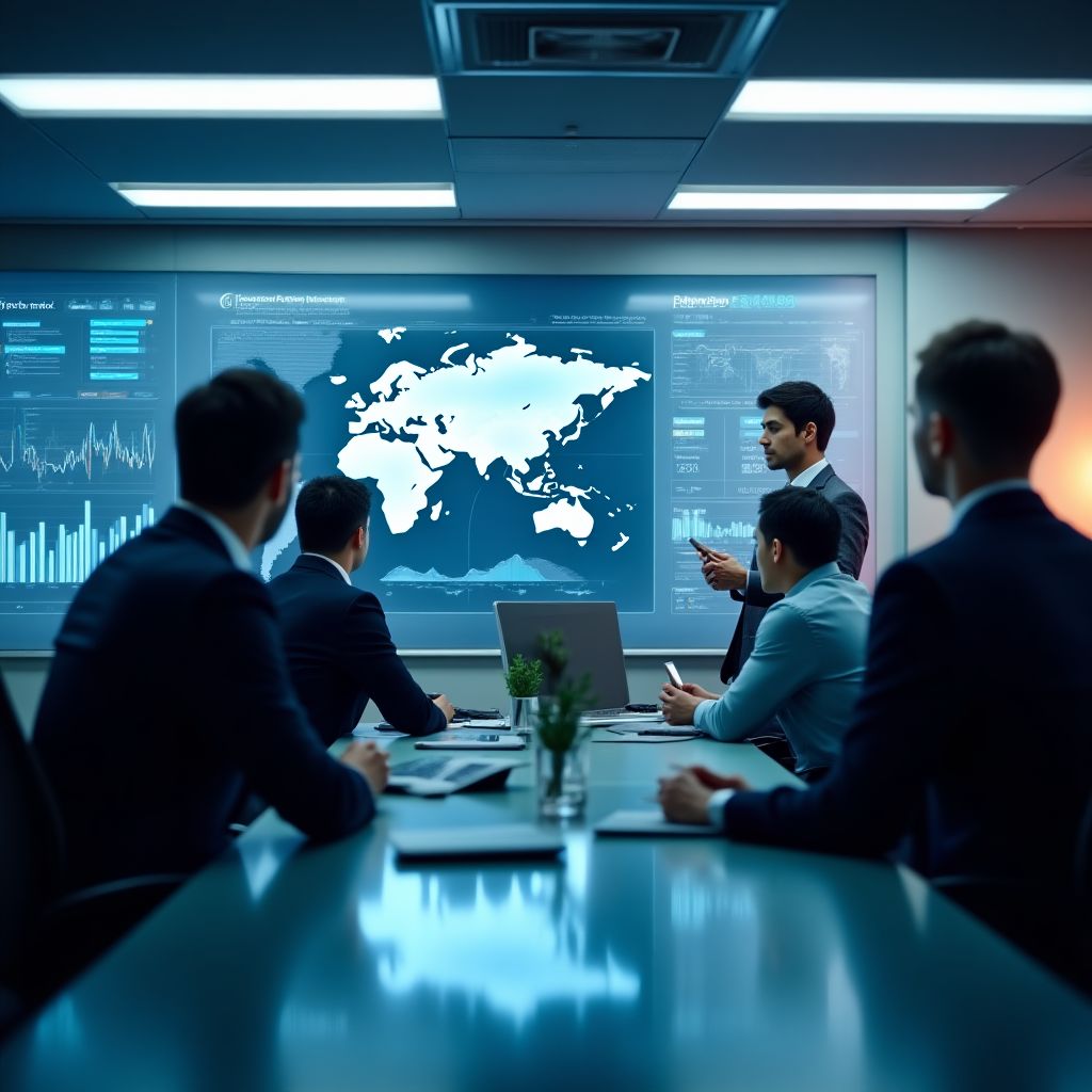 Equipo de FinanTrustPro trabajando en soluciones financieras